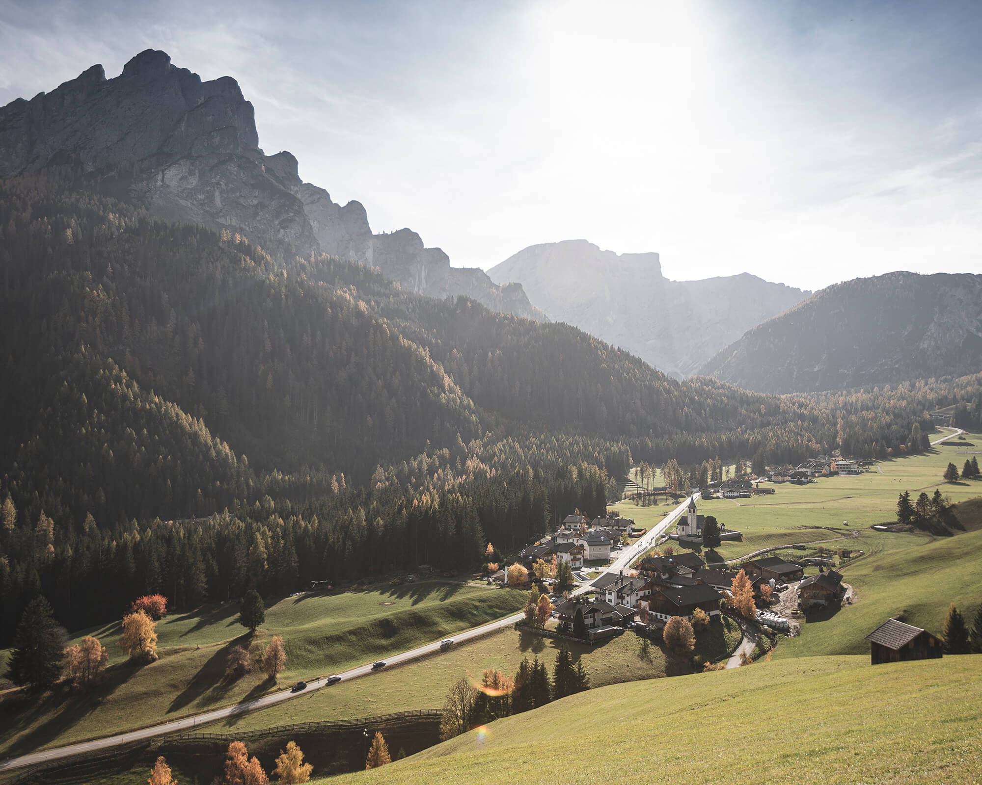 Das Pragsertal im Herbst